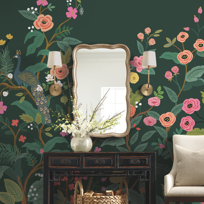 Peacock Mural Wall Mural Rifle Paper Co.   