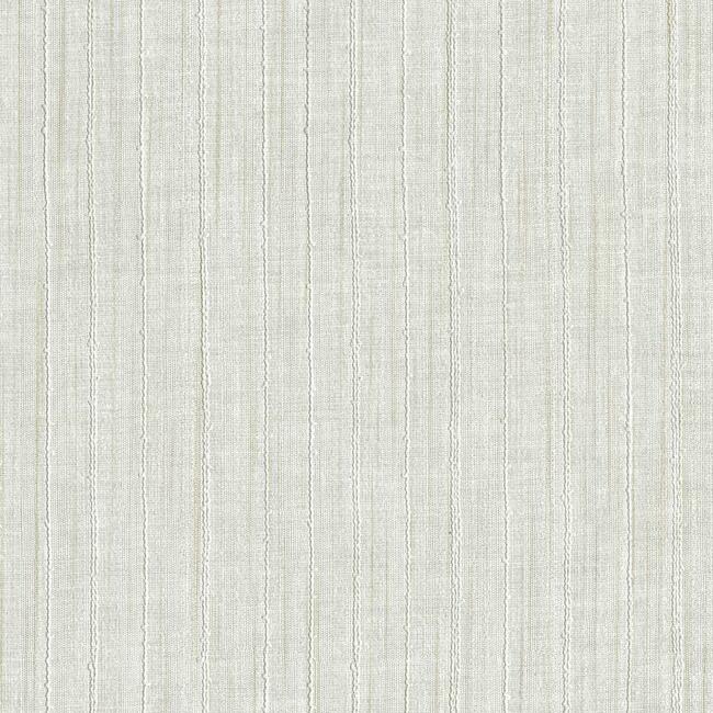 Silk Stitch High Performance Wallpaper High Performance Wallpaper York Double Roll White/Off White 