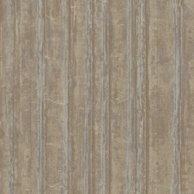 Vintage Tin High Performance Wallpaper High Performance Wallpaper Ronald Redding Designs Double Roll Satin Brass 