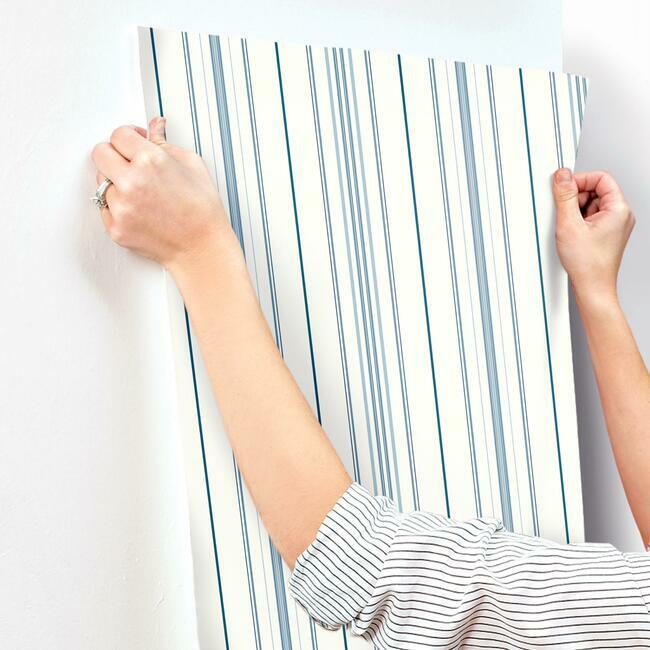 Wide Pinstripe Wallpaper Wallpaper York   
