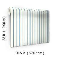 Wide Pinstripe Wallpaper Wallpaper York   