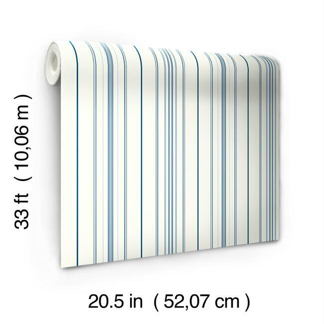 Wide Pinstripe Wallpaper Wallpaper York   