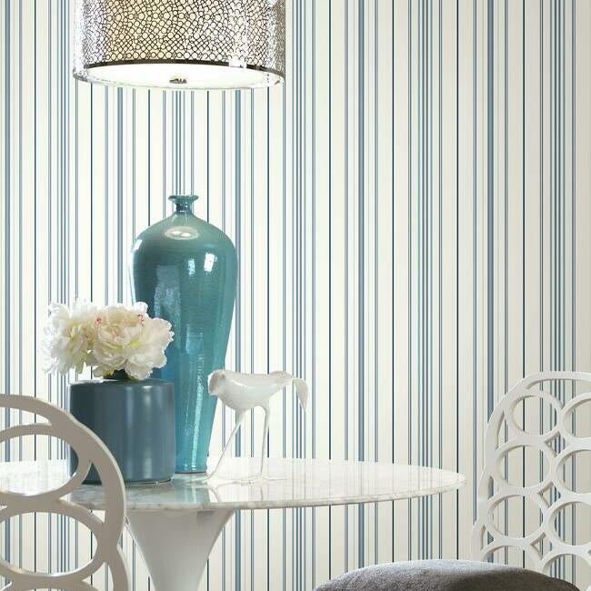 Wide Pinstripe Wallpaper Wallpaper York   