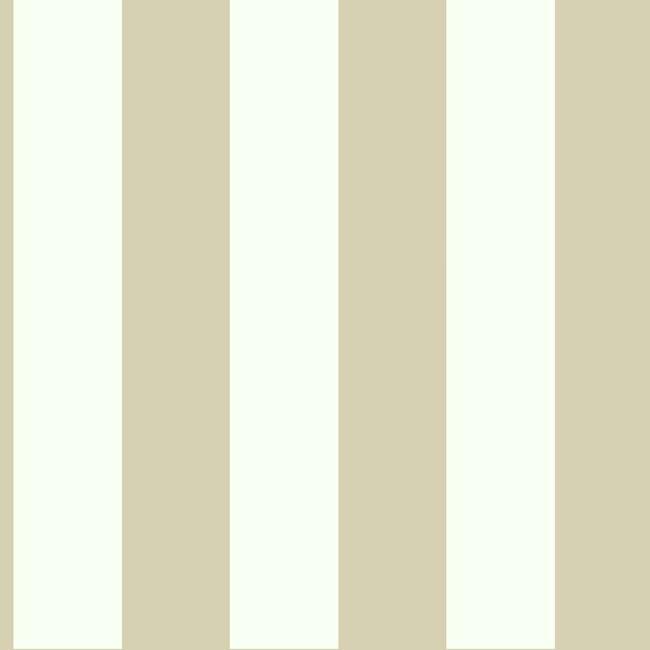 3" Stripe Wallpaper Wallpaper York Double Roll Glint/White 