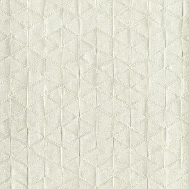 Triangulum High Performance Wallpaper Large Sample High Performance Wallpaper York Double Roll Off White 