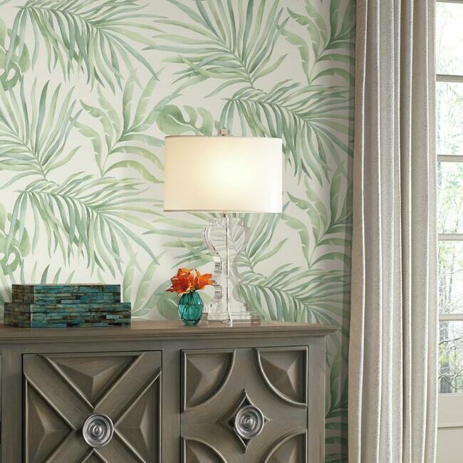 Paradise Palm Wallpaper Wallpaper Candice Olson   