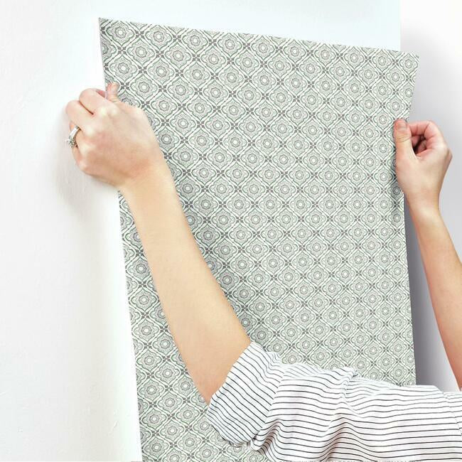 Zellige Tile Wallpaper Wallpaper York   