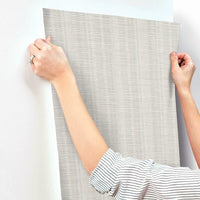 Broken Boucle Stripe Wallpaper Wallpaper York   