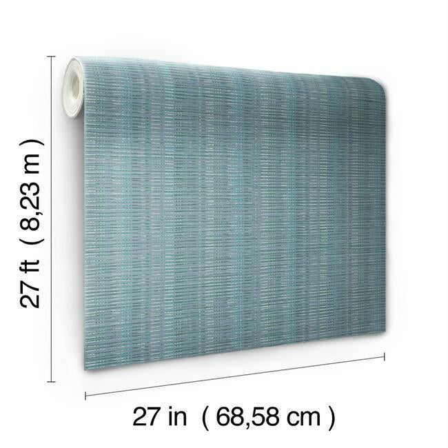 Broken Boucle Stripe Wallpaper Wallpaper York   