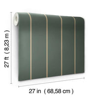Social Club Stripe Wallpaper Wallpaper York   