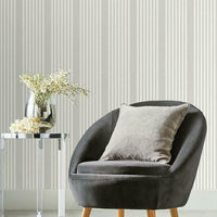 French Linen Stripe Wallpaper Wallpaper York   