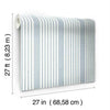 French Linen Stripe Wallpaper Wallpaper York   