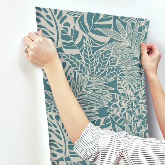 Jungle Leaves Wallpaper Wallpaper York   