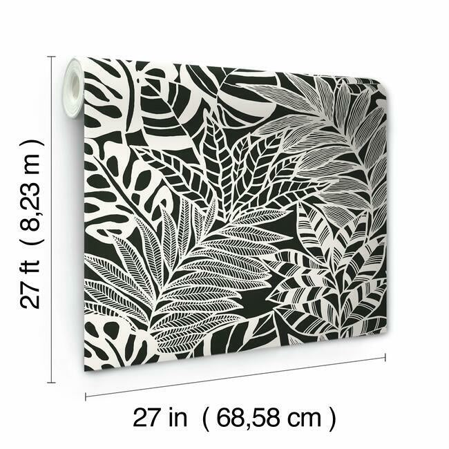 Jungle Leaves Wallpaper Wallpaper York   
