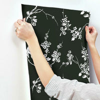 Imperial Blossoms Branch Wallpaper Wallpaper York   