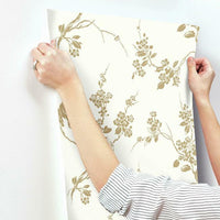 Imperial Blossoms Branch Wallpaper Wallpaper York   