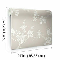 Imperial Blossoms Branch Wallpaper Wallpaper York   