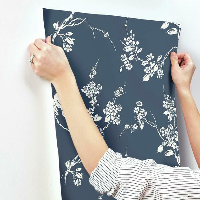Imperial Blossoms Branch Wallpaper Wallpaper York   
