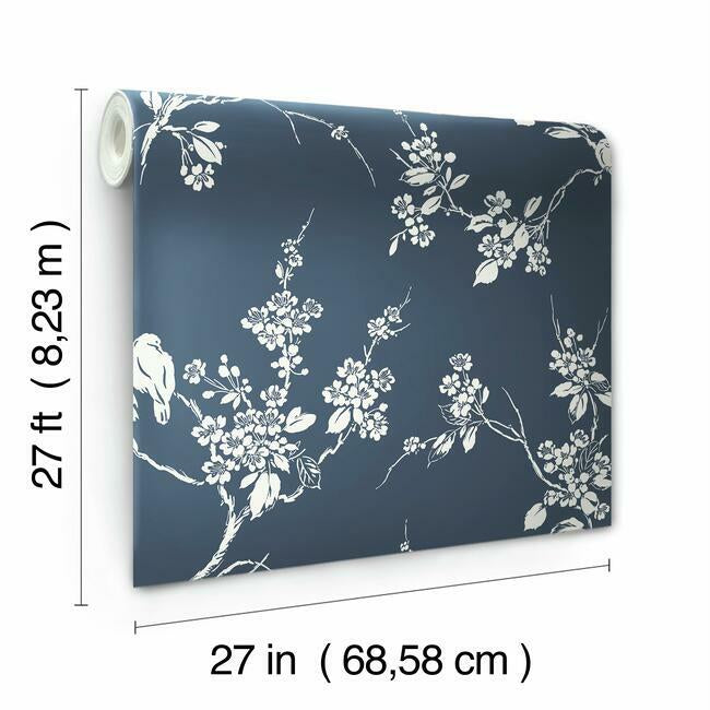 Imperial Blossoms Branch Wallpaper Wallpaper York   