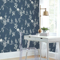 Imperial Blossoms Branch Wallpaper Wallpaper York   