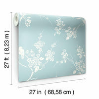 Imperial Blossoms Branch Wallpaper Wallpaper York   