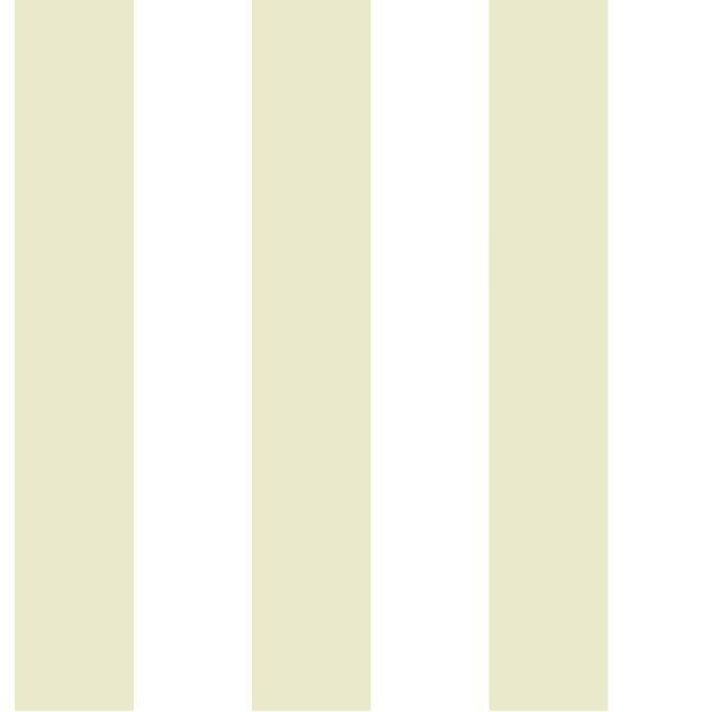 3" Stripe Wallpaper Wallpaper York Double Roll Neutral/White 