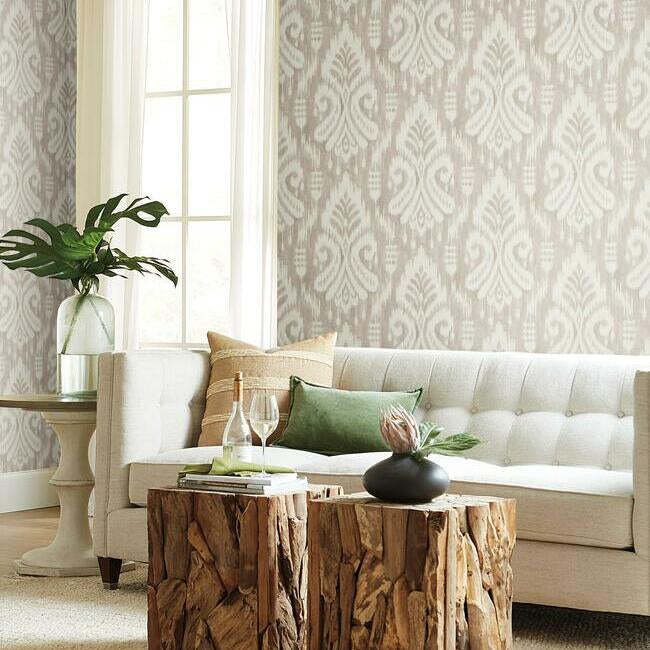 Hawthorne Ikat Wallpaper Wallpaper York   