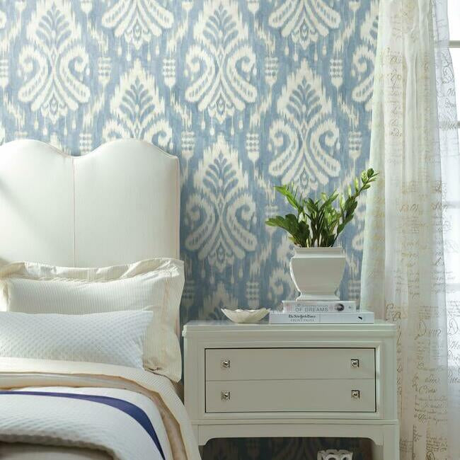 Hawthorne Ikat Wallpaper Wallpaper York   