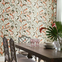 Tropical Love Birds Wallpaper Wallpaper York   