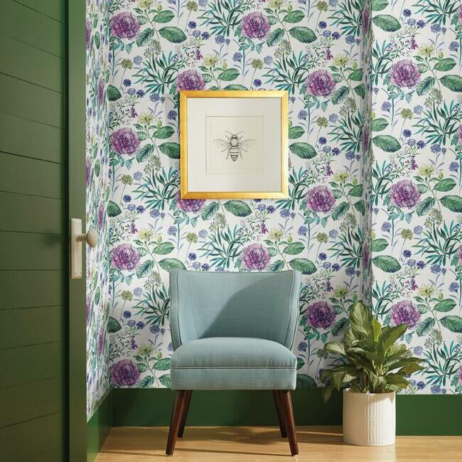 Midsummer Floral Wallpaper Wallpaper York   