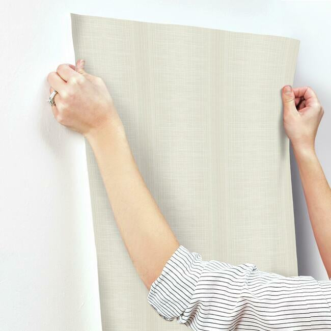 Silk Weave Stripe Wallpaper Wallpaper York   