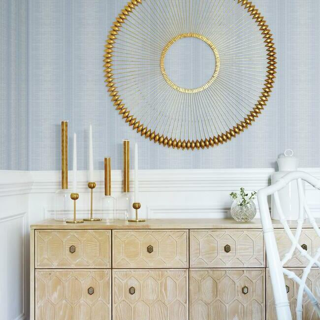 Silk Weave Stripe Wallpaper Wallpaper York   