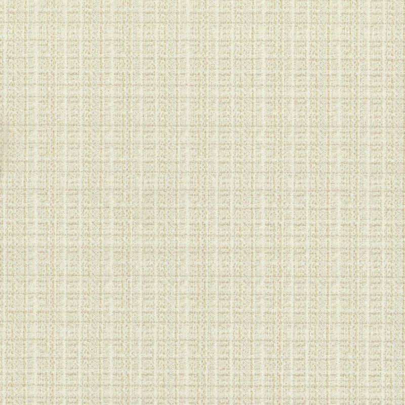 Woven Crosshatch Wallpaper Wallpaper 750 Home Double Roll Creme/Silver 
