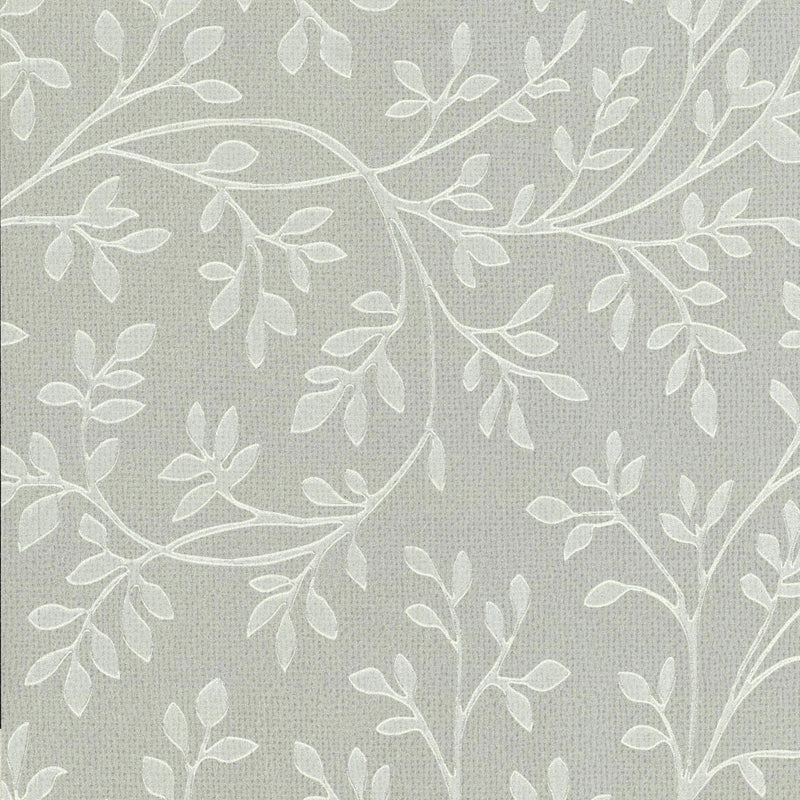 Leaf Vine Wallpaper Wallpaper 750 Home Double Roll Light Blue 