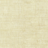 Woven Stripe Wallpaper Wallpaper 750 Home Double Roll Light Gold/White 