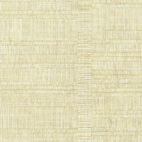 Woven Stripe Wallpaper Wallpaper 750 Home Double Roll Light Gold/White 