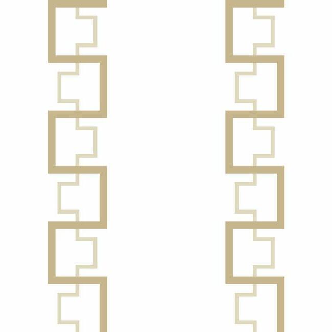 Hedgerow Stripe Wallpaper Wallpaper Ronald Redding Designs Double Roll Gold 