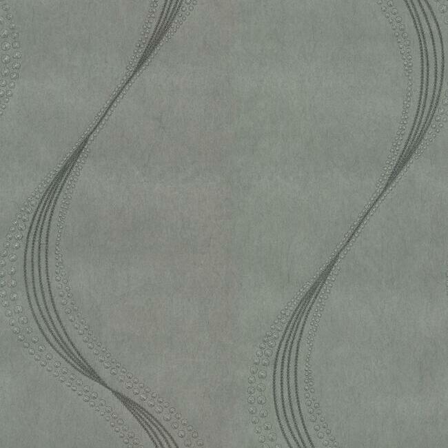 Starlight Embroidery Wallpaper Wallpaper Ronald Redding Designs Double Roll Gray 