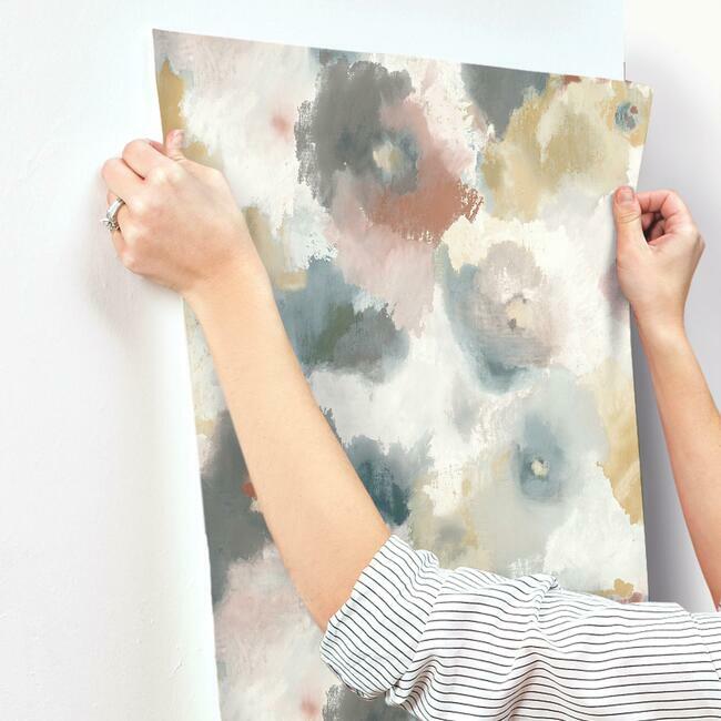 Impressionist Floral Wallpaper Wallpaper York   