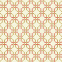 Groovy Grill Wallpaper Wallpaper Waverly Double Roll Coral/Gold 