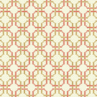 Groovy Grill Wallpaper Wallpaper Waverly Double Roll Coral/Gold 