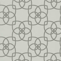 Serendipity Wallpaper Wallpaper Antonina Vella Double Roll Lt Grey/Silver 