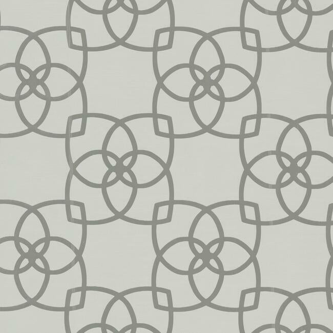 Serendipity Wallpaper Wallpaper Antonina Vella Double Roll Lt Grey/Silver 