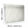 Wavy Stripe Wallpaper Wallpaper Antonina Vella   