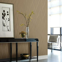 Wavy Stripe Wallpaper Wallpaper Antonina Vella   
