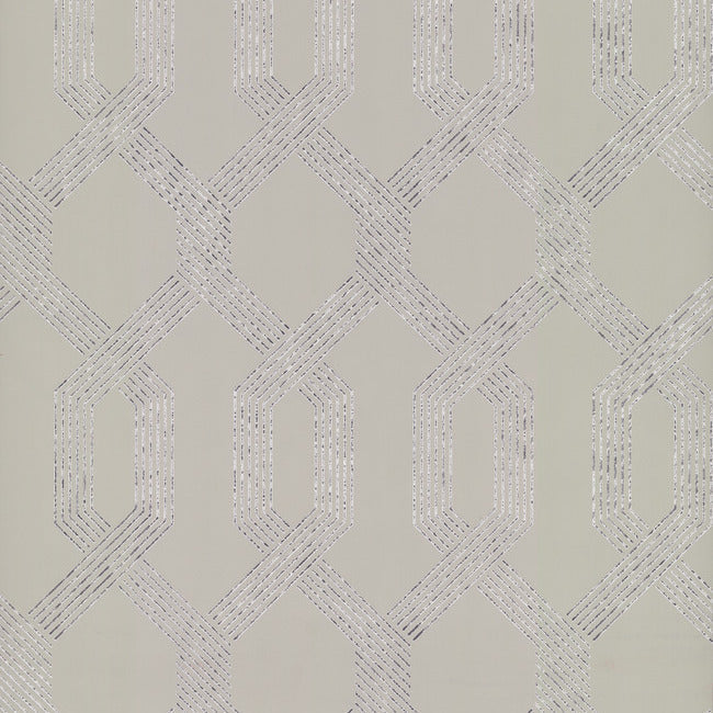 Viva Lounge Wallpaper Wallpaper York Double Roll Grey/Silver 