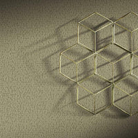 Stretched Hexagons Wallpaper Wallpaper Antonina Vella   