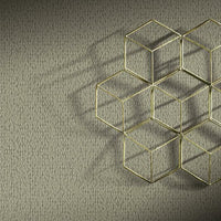 Stretched Hexagons Wallpaper Wallpaper Antonina Vella   