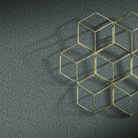 Stretched Hexagons Wallpaper Wallpaper Antonina Vella   