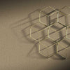 Stretched Hexagons Wallpaper Wallpaper Antonina Vella   